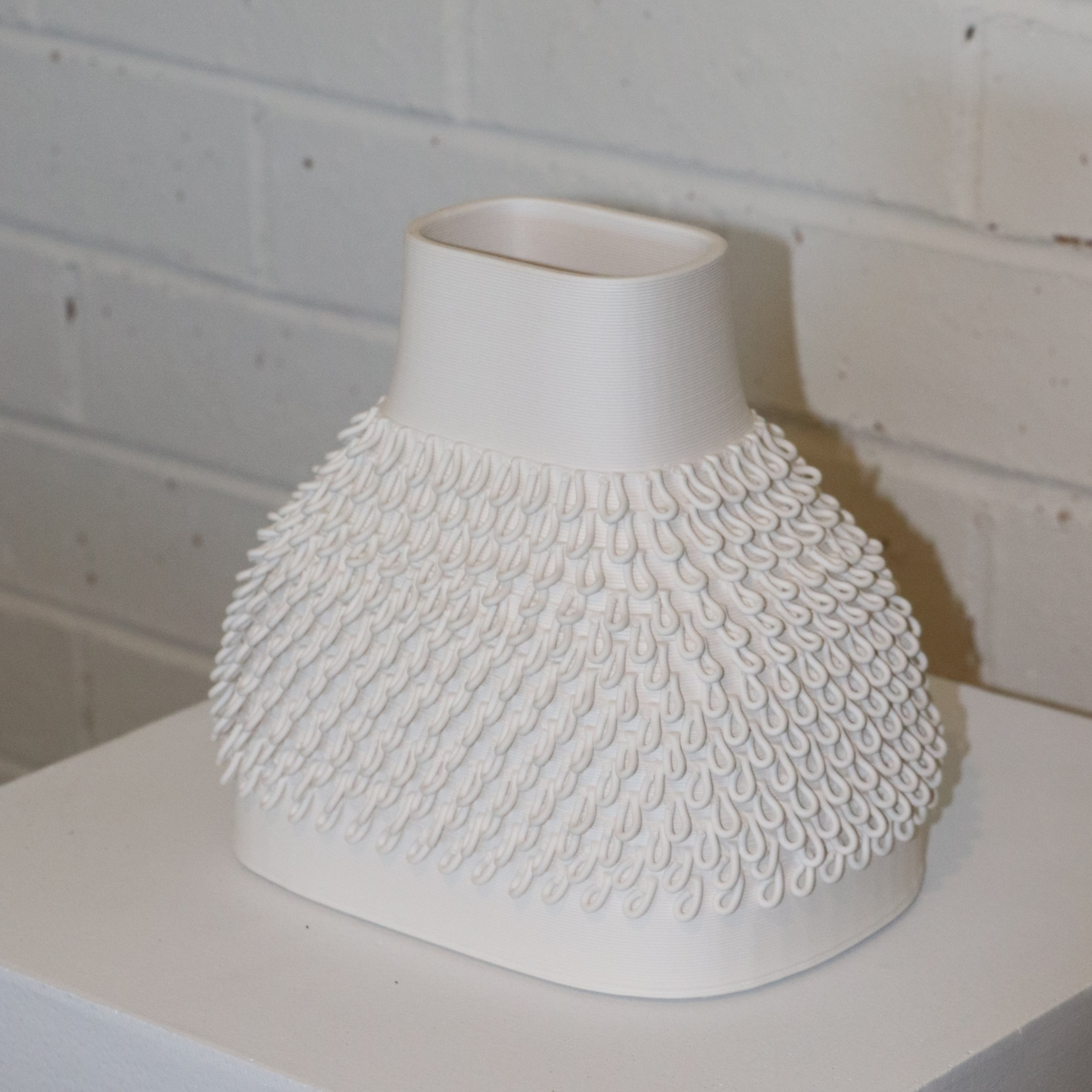 Bisque Loop Vase