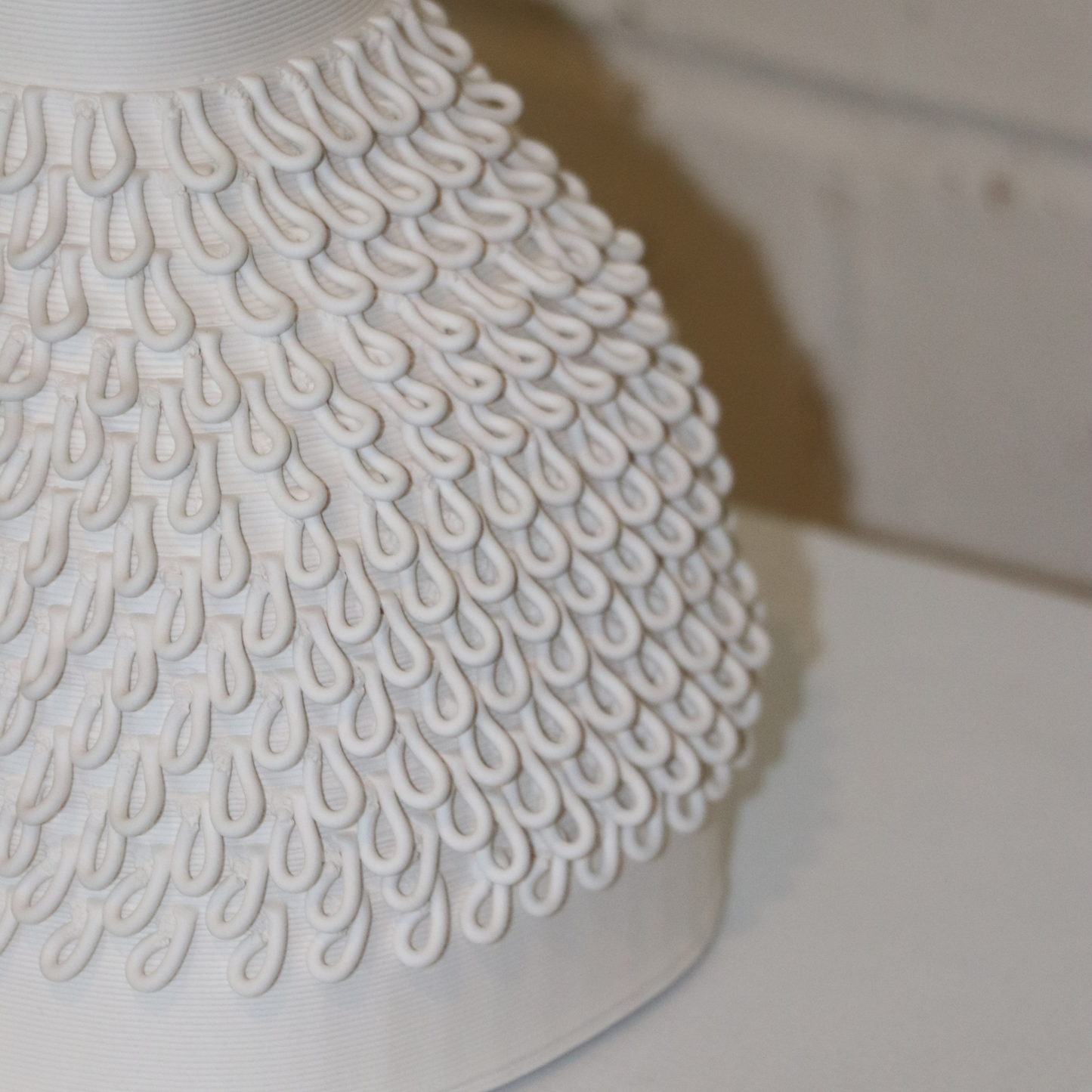 Bisque Loop Vase