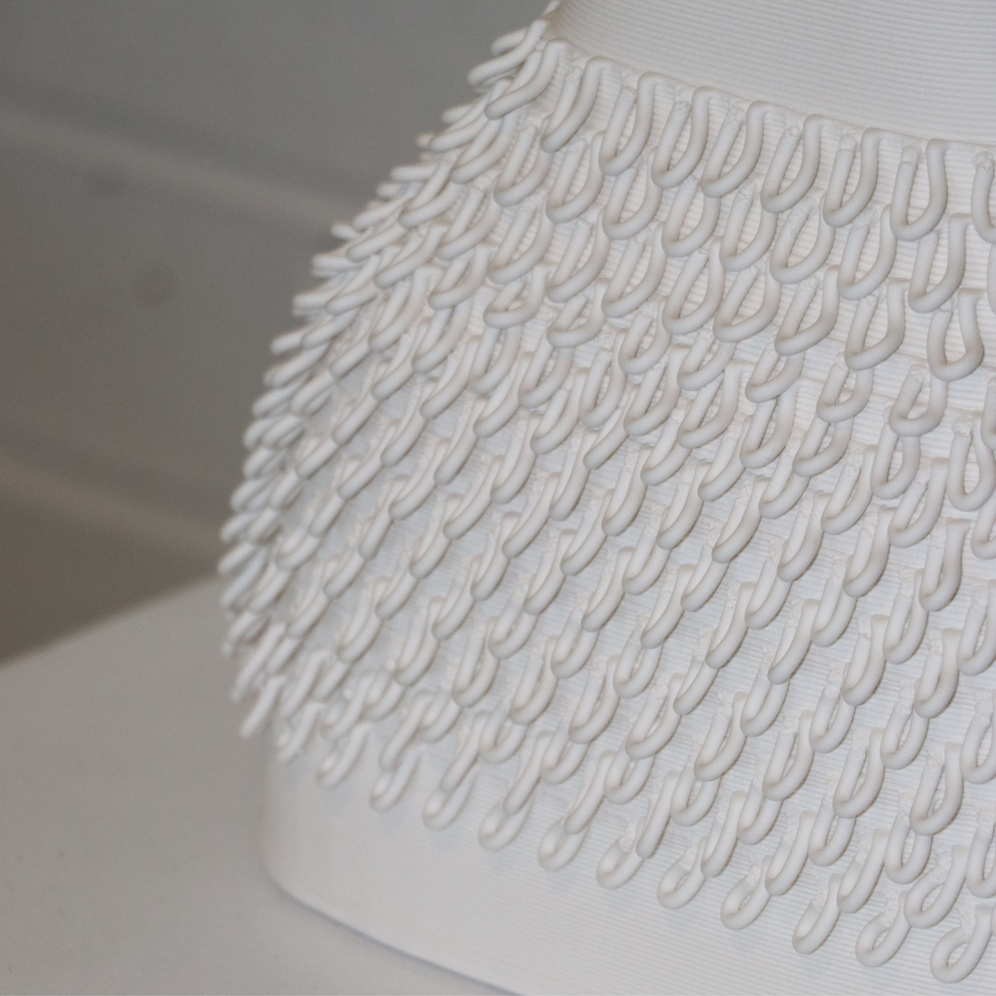 Bisque Loop Vase