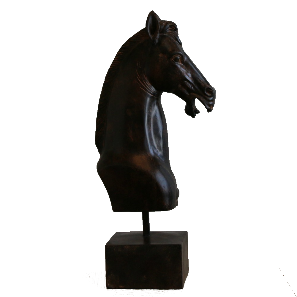 Horse on stand - adorned-interiors