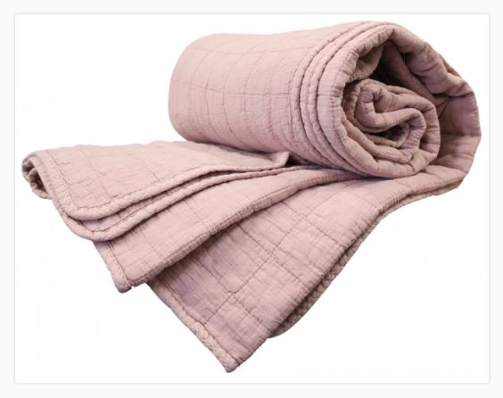 Stonewashed Cotton Throw - adorned-interiors